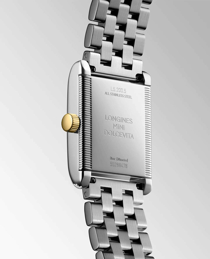 Часы Longines Mini DolceVita L5.200.5.78.7 — кварцевые, металл сталь