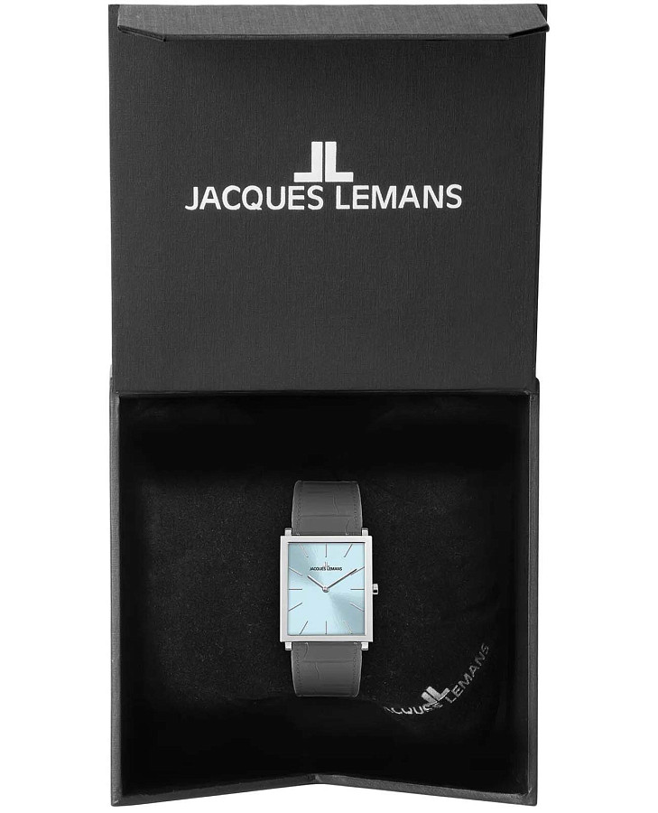 Часы Jacques Lemans Nizza 1-2174B — кварцевые, сталь металл