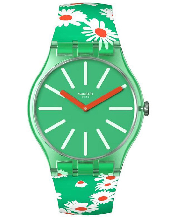 Часы Swatch New Gent Biosourced SO29G104 — женские, зеленый