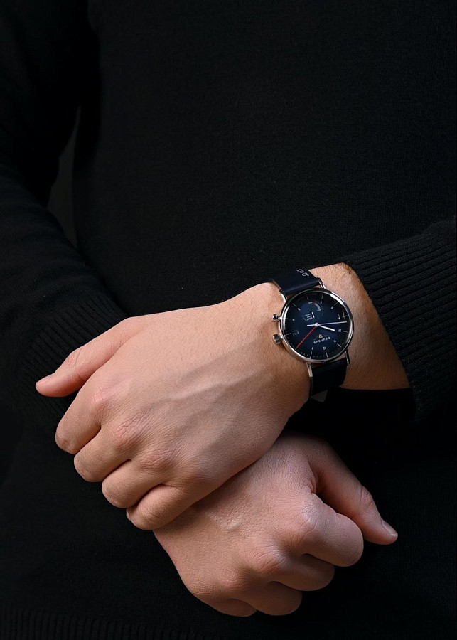 Часы Bauhaus Classic 21123 — кварцевые, сталь металл