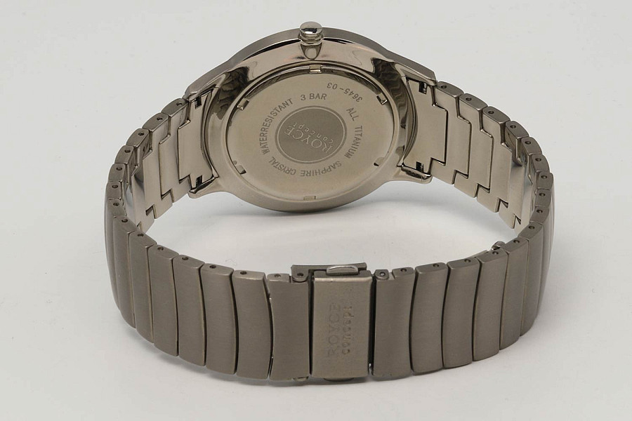 Часы Boccia Titanium Circle-Oval 3645-03 — титановый, мужские
