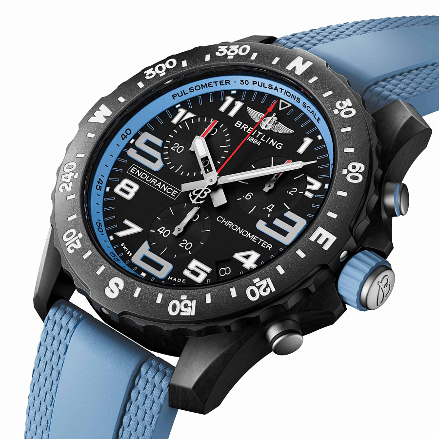 Часы Breitling Endurance Pro 44 X82310281B1S2 — кварцевые, пластик