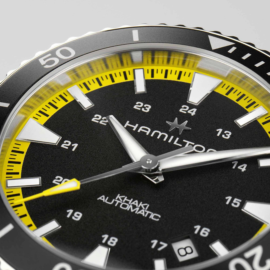 Часы Hamilton Khaki Navy Scuba Auto H82395332 — сталь, Швейцария