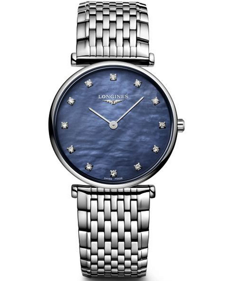 Часы Longines La Grande Classique L4.512.4.81.6 — женские, перламутровый