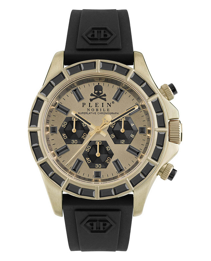 Часы Philipp Plein Nobile Racing PWVAA0223 — мужские, золотой