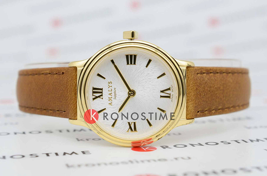 Часы Amalys Watson AMW-164 — кварцевые, сталь металл