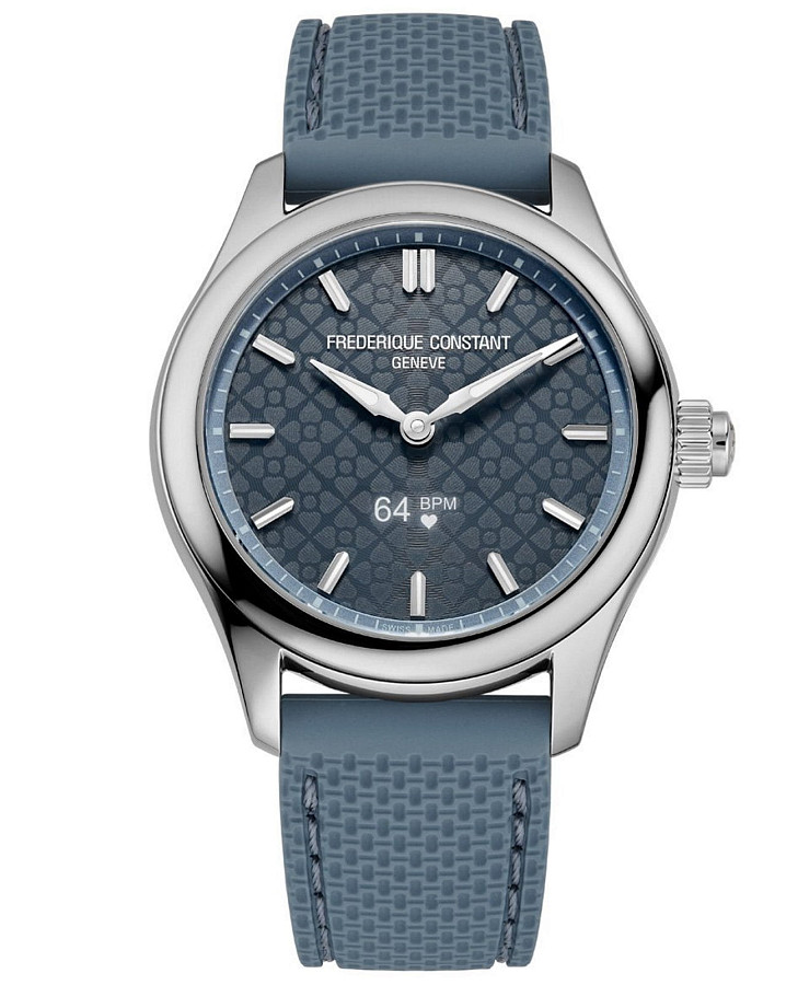 Часы Frederique Constant Smartwatch Ladies Vitality FC-286LNS3B6 — женские, голубой