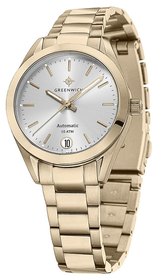 Часы Greenwich Abeona GW 374.20.33 — механические, металл сталь