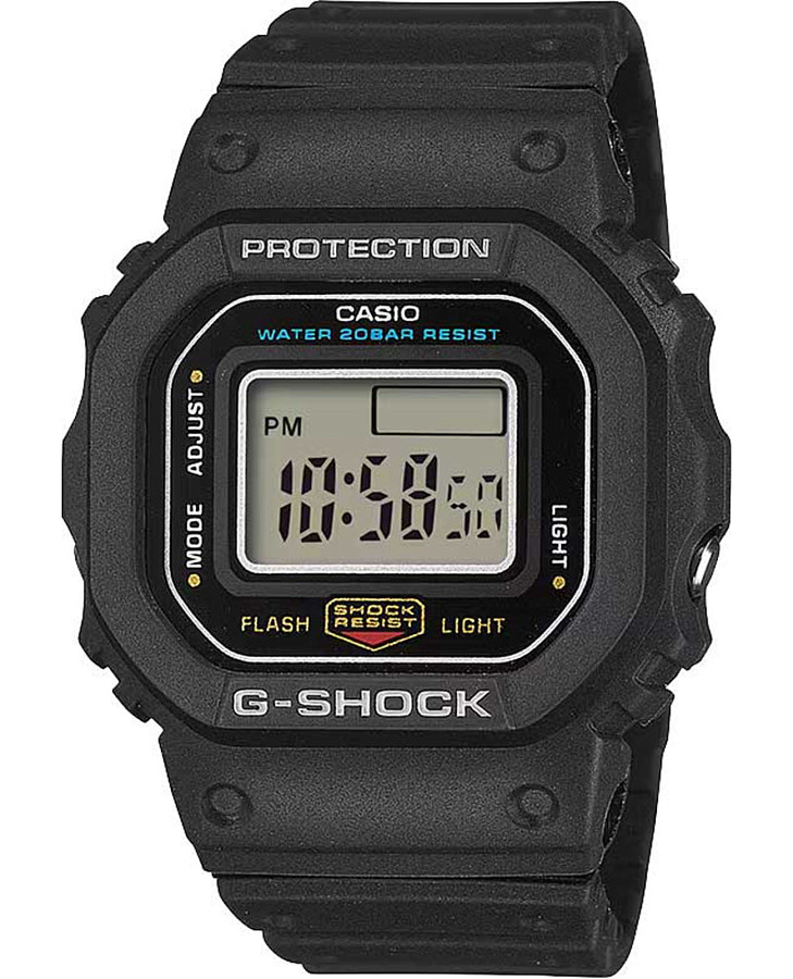 Часы Casio G-Shock Nano DWN-5600-1 — мужские, черный
