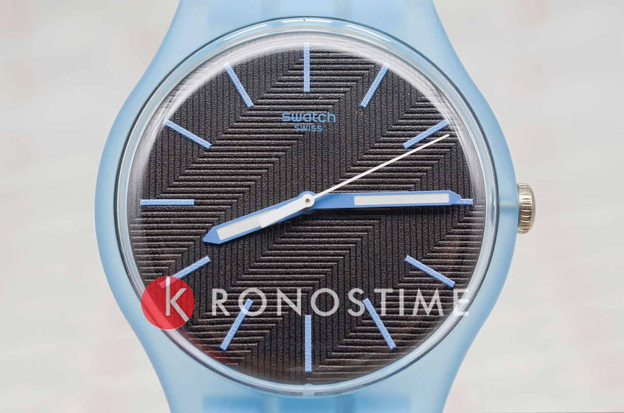 Часы Swatch Blue Moves SO29L101 — пластик, Швейцария