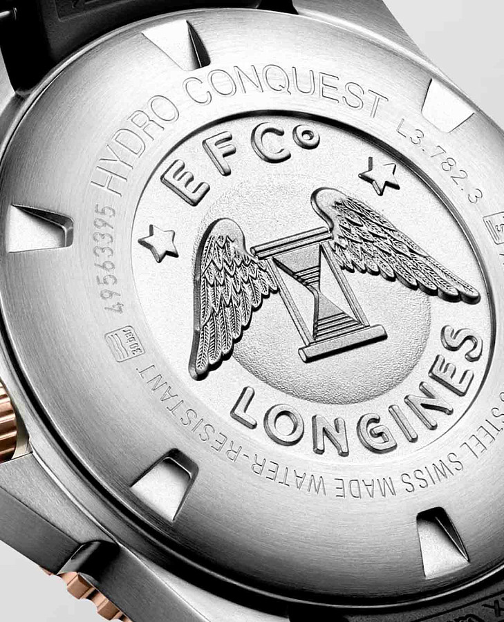 Часы Longines HydroConquest L3.782.3.58.9 — мужские, каучук