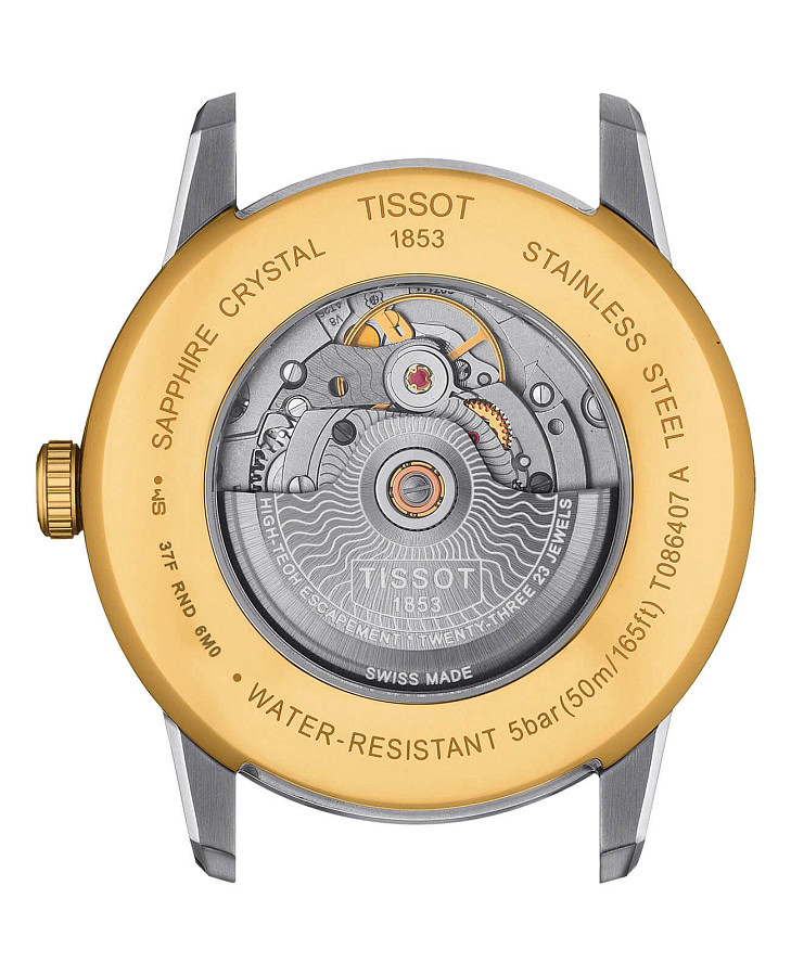 Часы Tissot Luxury Powermatic 80 T086.407.22.037.00 — сталь металл, Швейцария