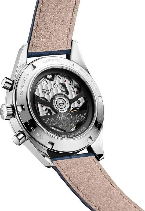 Часы TAG Heuer Carrera Limited Edition CBK221C.FC6488 — мужские, кожаный