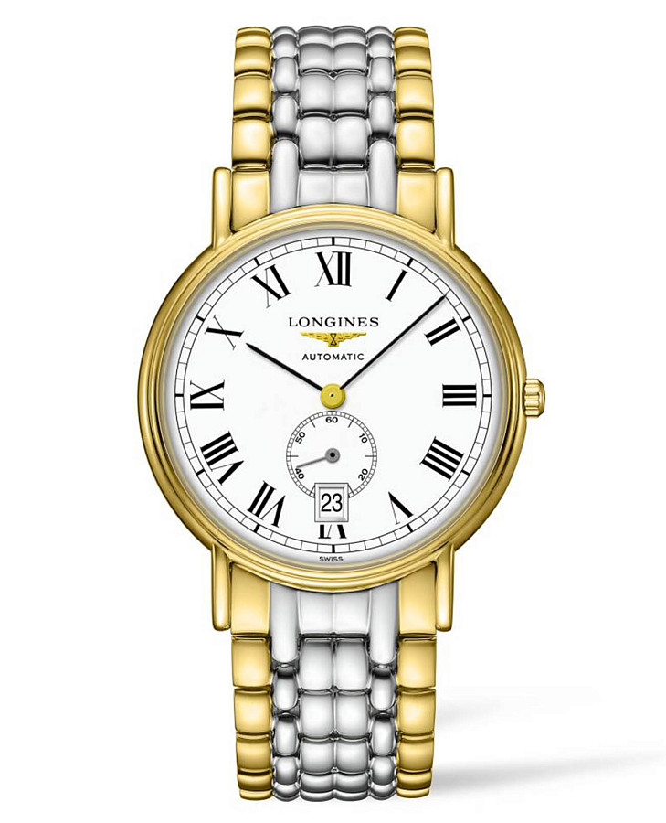 Часы Longines Presence L4.805.2.11.7 — мужские, белый