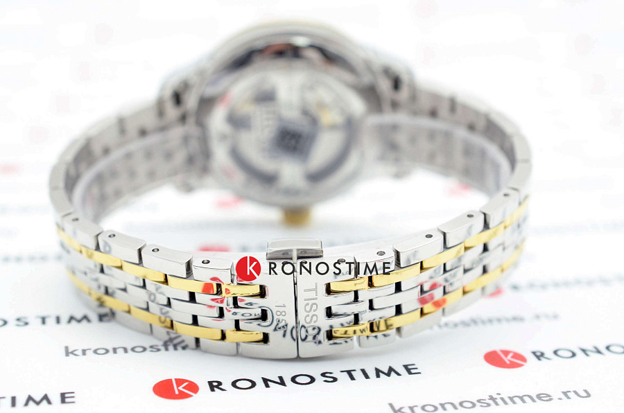 Часы Tissot Le Locle Powermatic 80 T006.407.22.033.01 — мужские, сталь c pvd покрытием