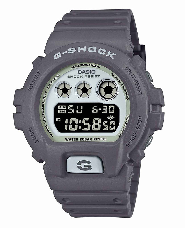 Часы Casio G-Shock DW-6900HD-8DR — мужские, серый