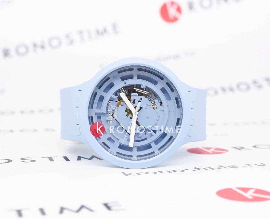 Часы Swatch Big Bold Bioceramic Lacquered SB03N100 — кварцевые, биокерамика