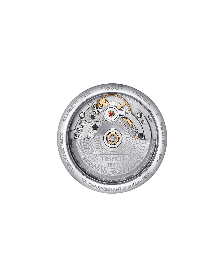 Часы Tissot Ballade Powermatic 80 COSC Lady T108.208.22.117.01 — сталь металл, Швейцария