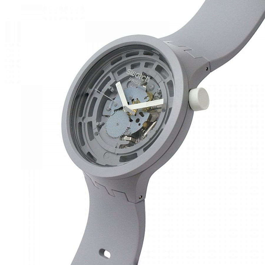 Часы Swatch Big Bold Bioceramic Lacquered SB03M100 — Швейцария, кварцевые