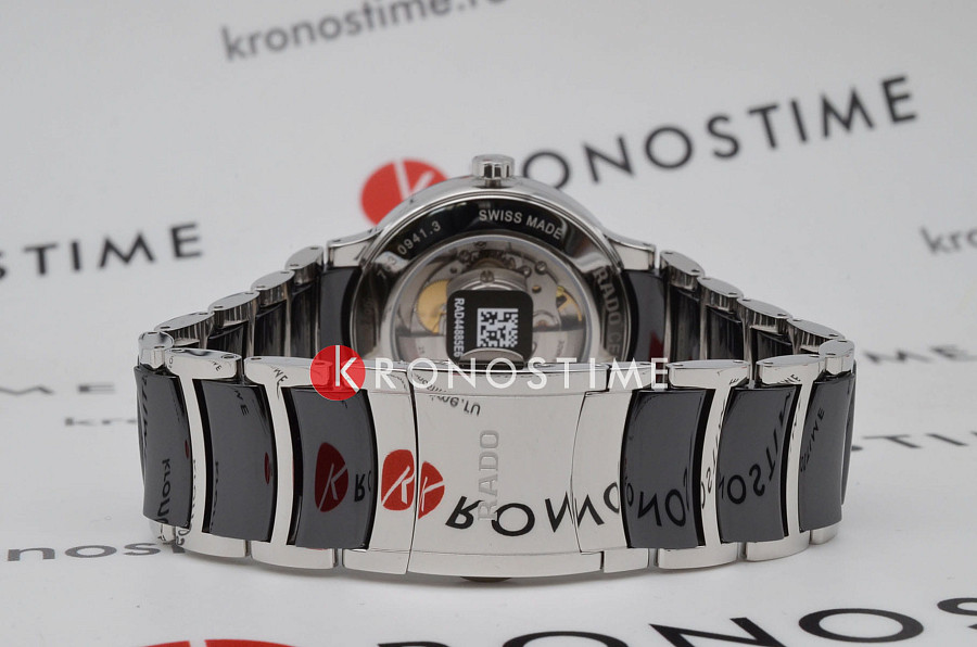 Часы Rado Centrix Automatic Diamonds R30941702 — сталь + керамические вставки, мужские