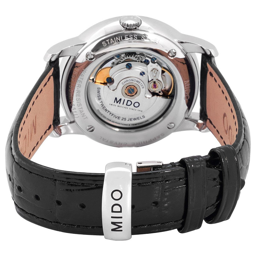 Часы Mido Baroncelli M010.408.16.053.29 — механические, сталь металл