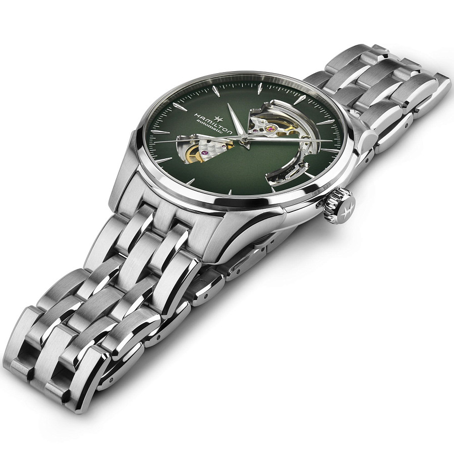 Часы Hamilton Jazzmaster Open Heart Auto H32675160 — нержавеющая сталь, мужские