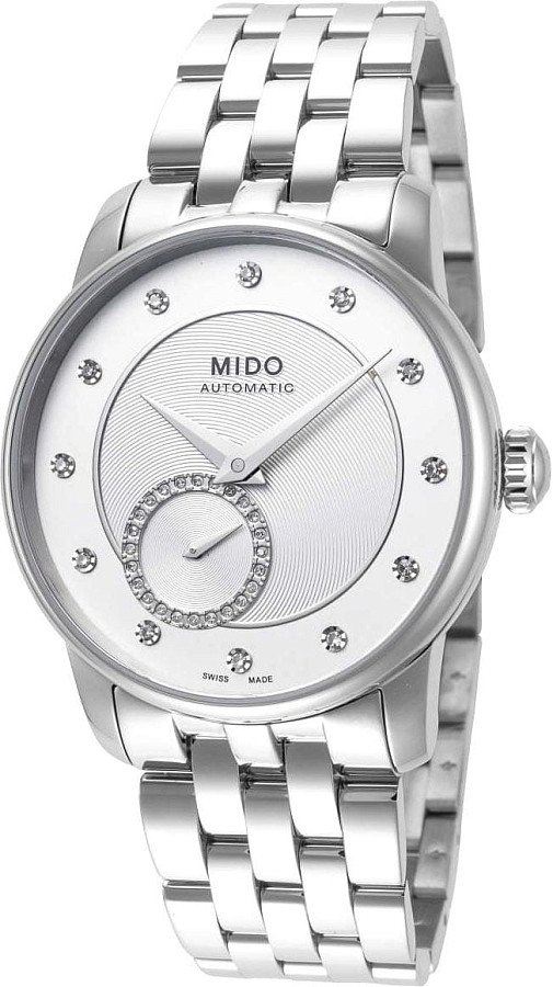 Часы Mido Baroncelli II Lady M007.228.11.036.00 — механические, сталь металл