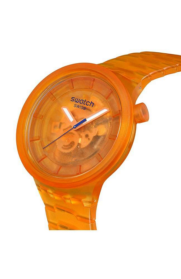 Часы Swatch Big Bold Biosourced Lacquered SB05O103 — кварцевые, пластик