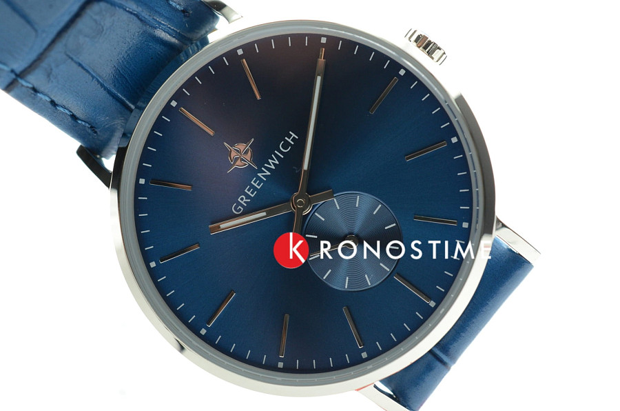 Часы Greenwich Anchor GW 012.16.36 — кварцевые, сталь металл