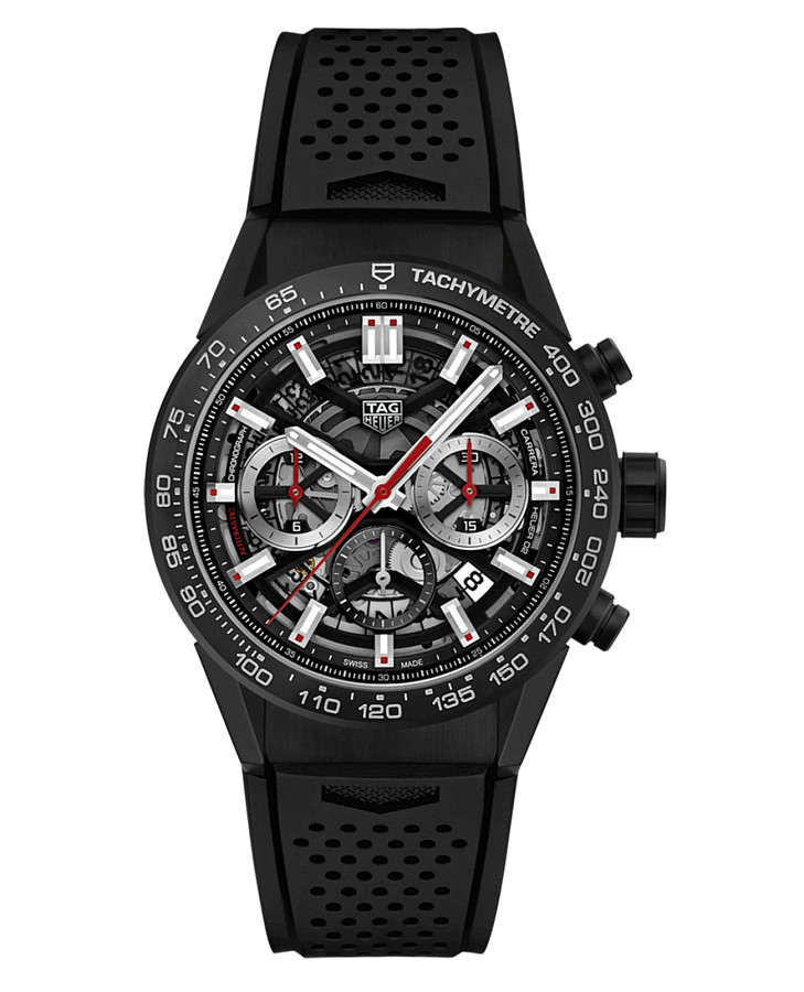 Часы TAG Heuer Carrera CBG2090.FT6145 — мужские, черный