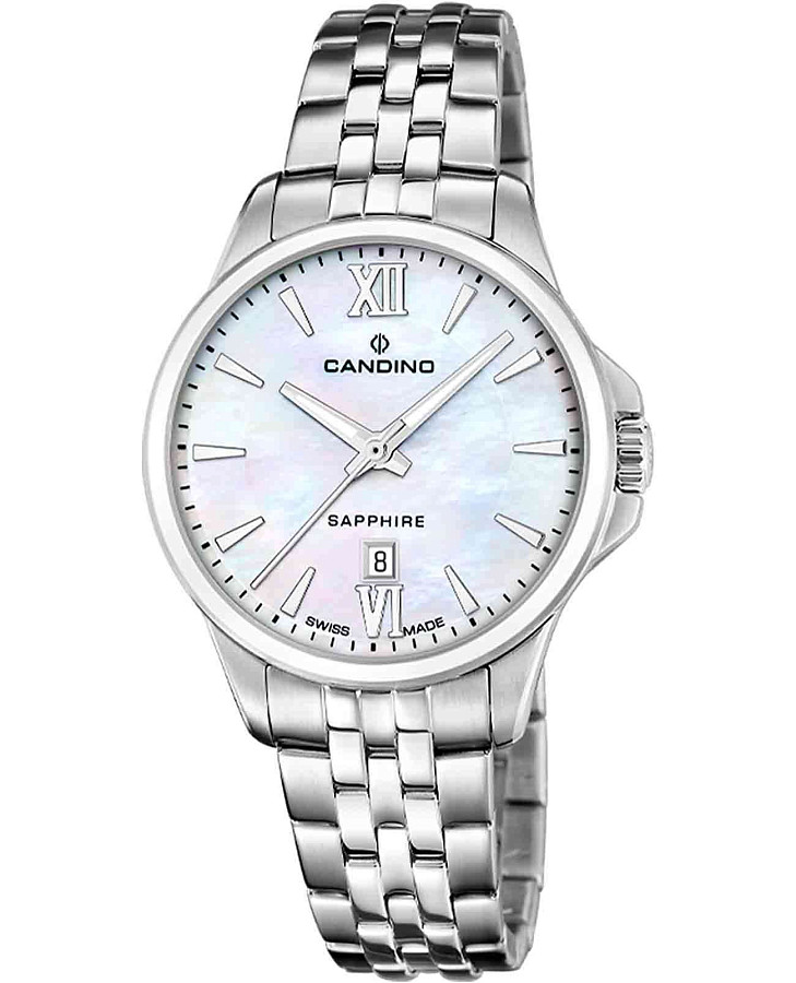 Часы Candino Lady Elegance Date C4766/6 — женские, перламутровый