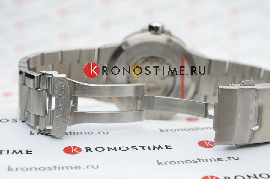 Часы Epos Sportive 3443.132.20.16.30 — синий, сталь металл