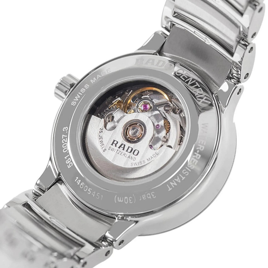 Часы Rado Centrix Automatic Diamonds R30027733 — металл сталь, Швейцария