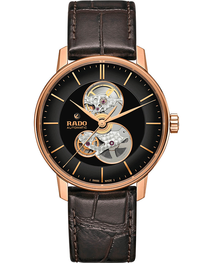 Часы Rado Coupole Classic Open Heart Automatic R22895165 — мужские, черный