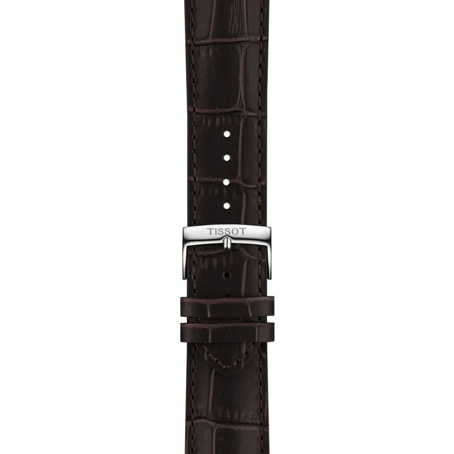 Часы Tissot Chrono L 42mm T116.417.16.092.00 — мужские, коричневый