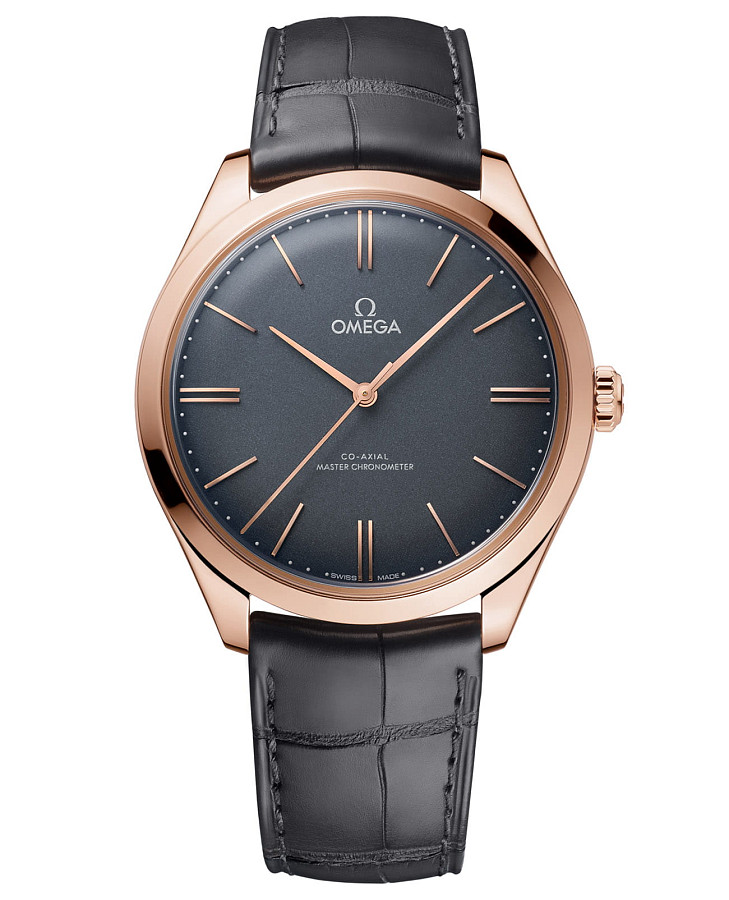 Часы Omega De Ville Tresor 435.53.40.21.06.001 — мужские, серый