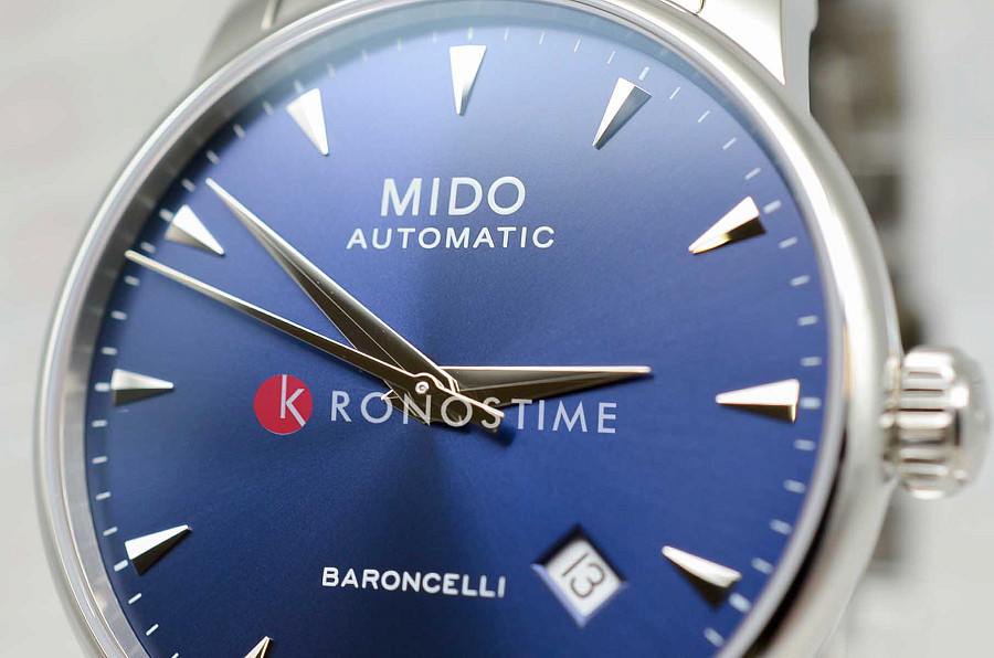 Часы Mido Baroncelli Gent M8600.4.15.1 — нержавеющая сталь, мужские