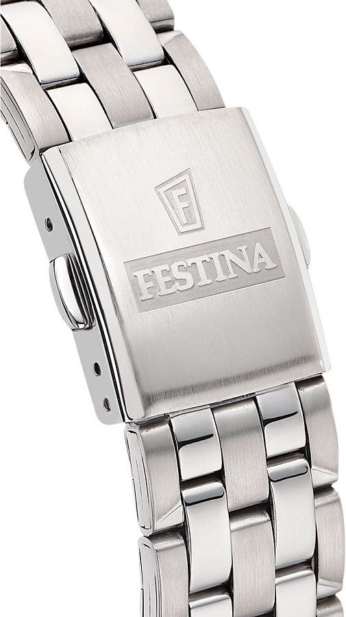 Часы Festina Timeless Chrono F20374/8 — металл сталь, Испания
