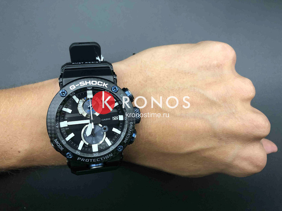 Часы Casio G-Shock GWR-B1000-1A1 — карбон + полимер, черный