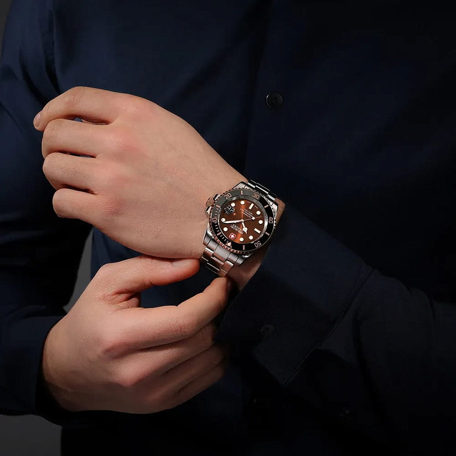 Часы Swiss Military Hanowa Sealord SMWGL0006360 — мужские, нержавеющая сталь