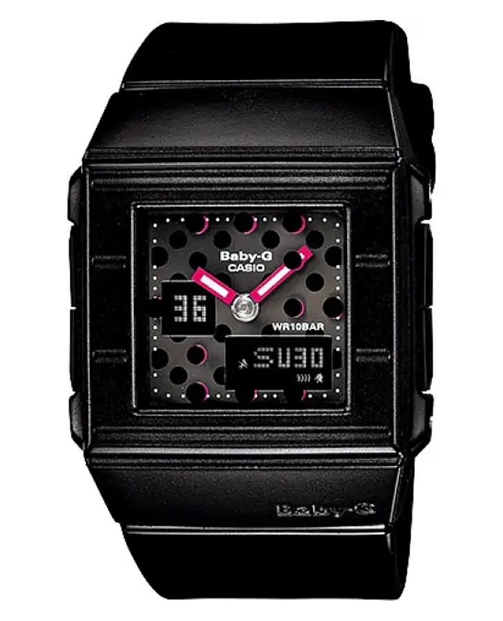 Часы Casio Baby-G BGA-200DT-1E — женские, черный