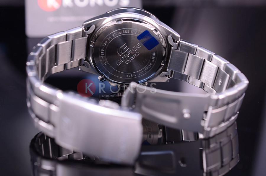 Часы Casio Edifice EFV-540D-1A9VUDF (EFV-540D-1A9) — металл сталь, Япония