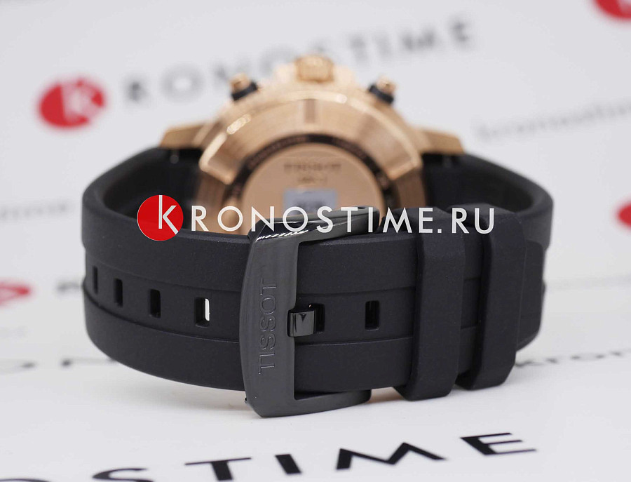 Часы Tissot Seastar 1000 Chronograph T120.417.37.051.00 — мужские, черный