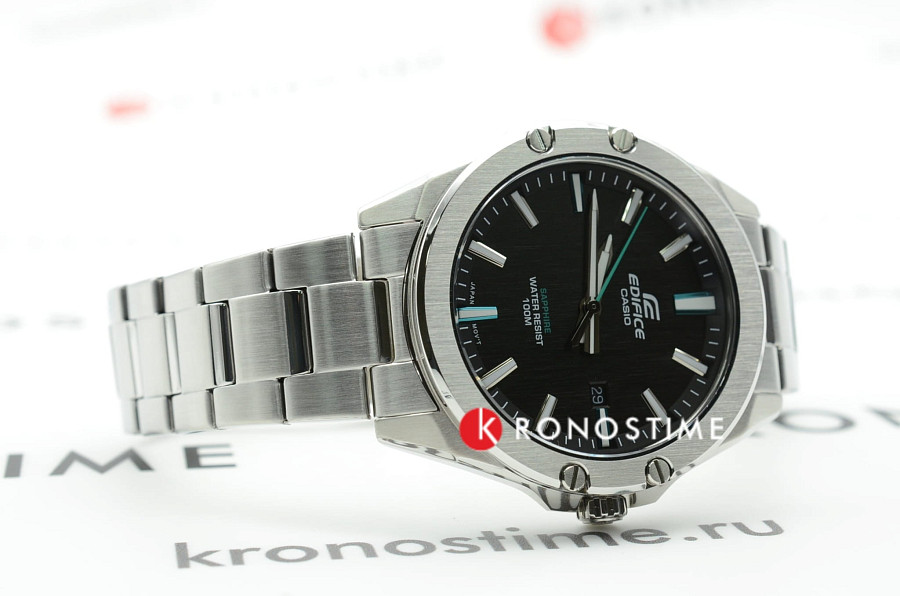 Часы Casio Edifice EFR-S107D-1AVUEF — кварцевые, сталь металл