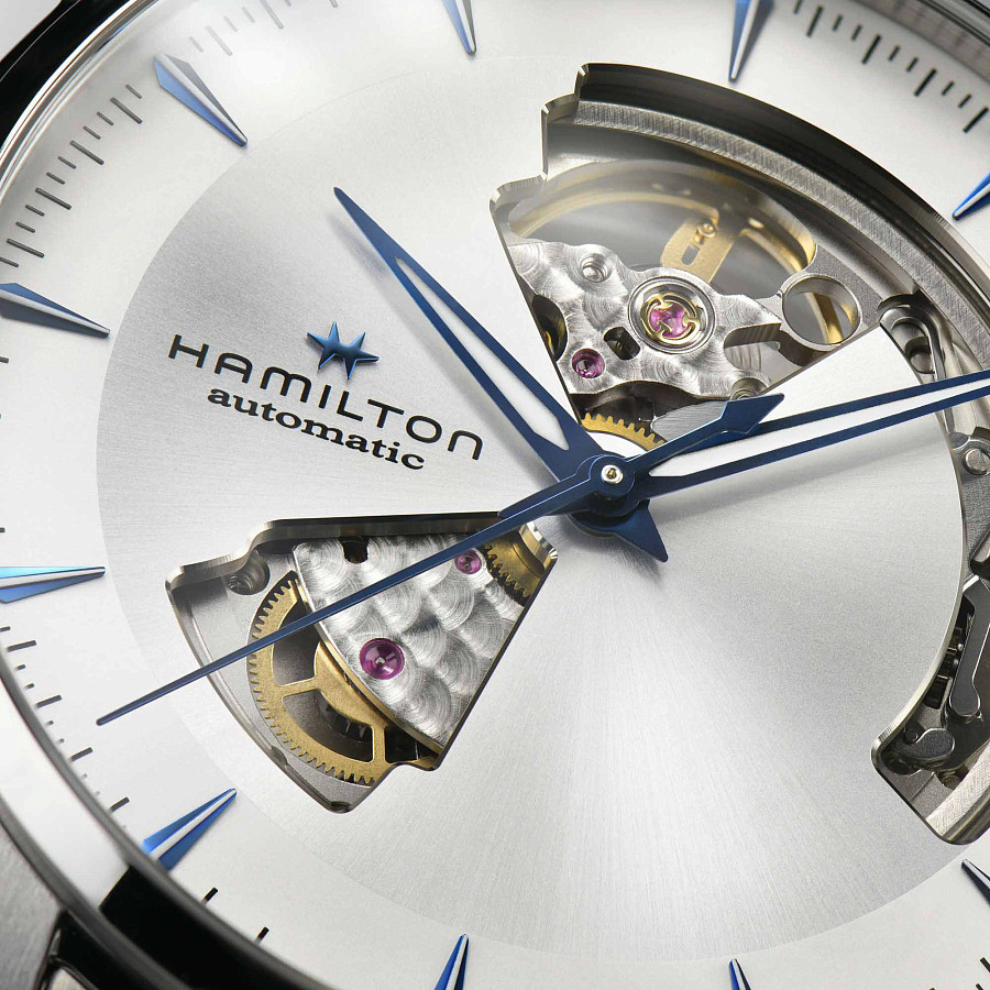 Часы Hamilton Jazzmaster Open Heart Auto H32675150 — нержавеющая сталь, мужские