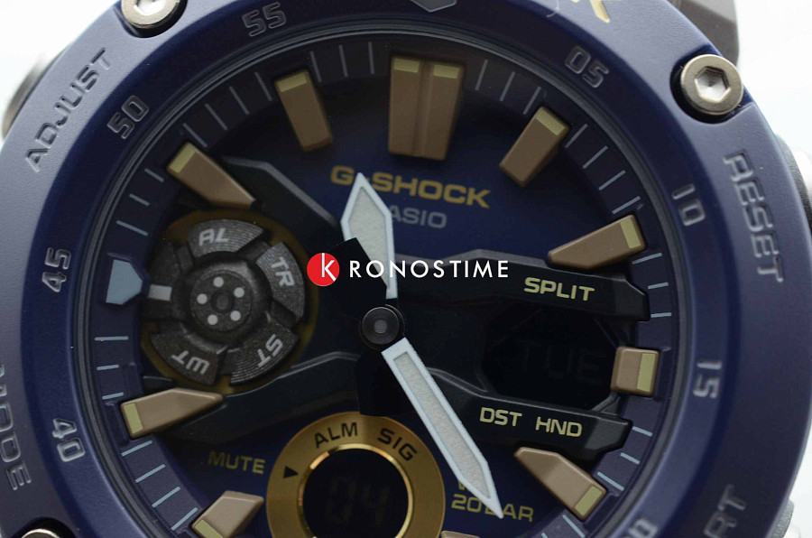 Часы Casio G-Shock GA-2000-2A — карбон, пластик
