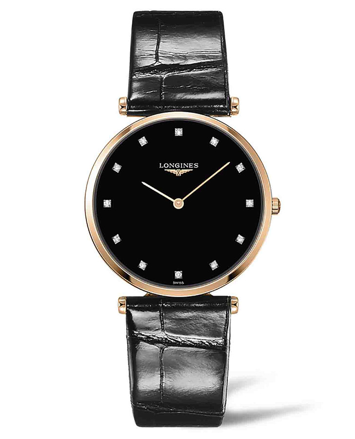 Часы Longines La Grande Classique L4.755.1.57.2 — женские, черный