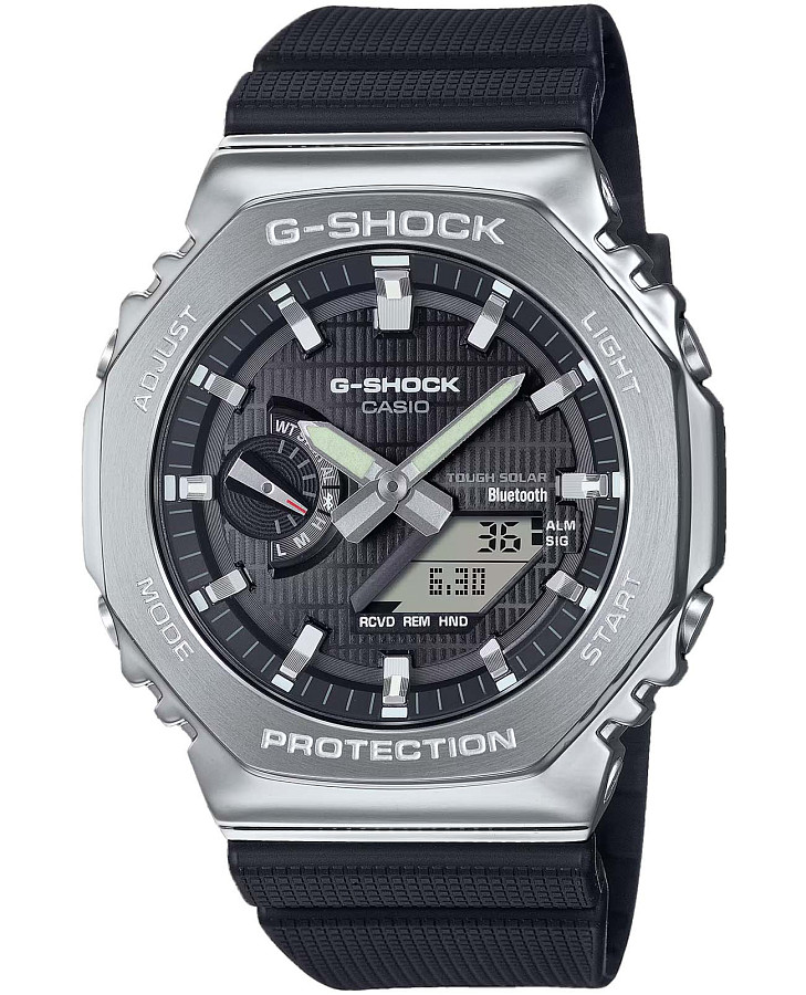 Часы Casio G-Shock GBM-2100-1A — мужские, черный