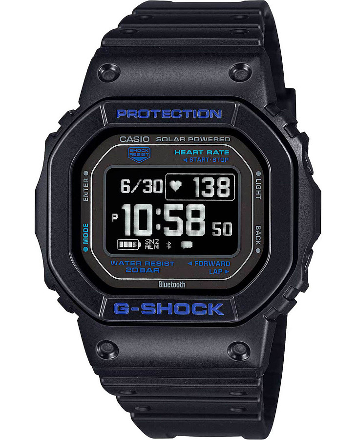 Часы Casio G-Shock DW-H5600-1A2DR (DW-H5600-1A2) — мужские, черный