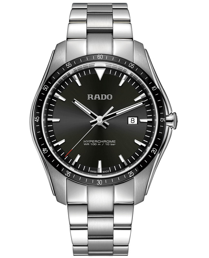 Часы Rado Hyperchrome R32502153 — мужские, черный